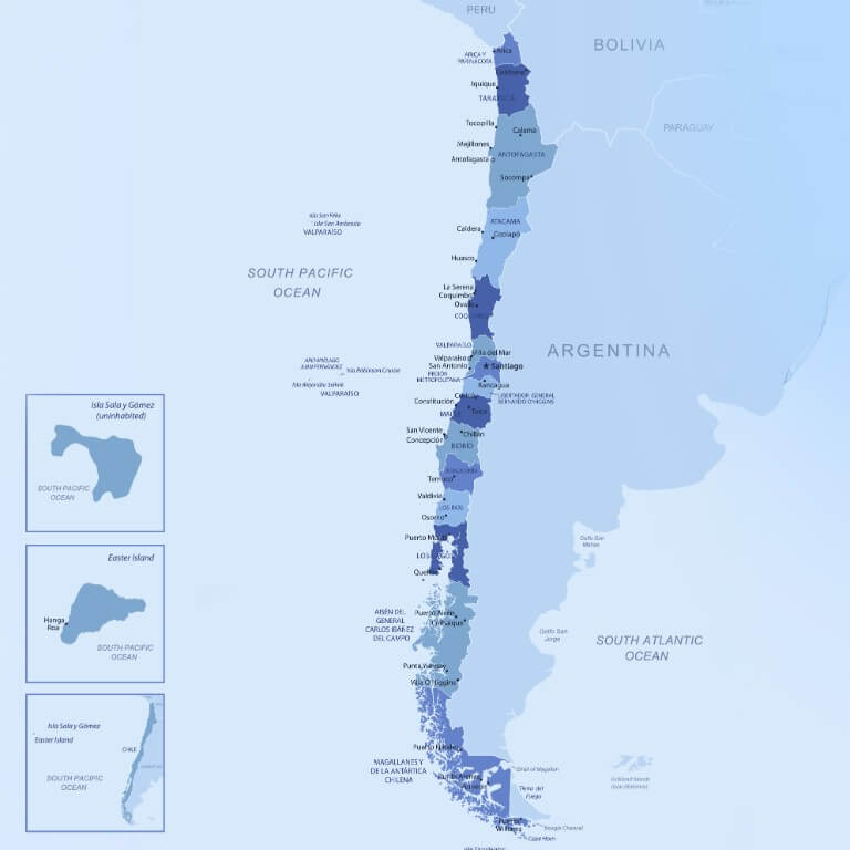 Mapa Chile