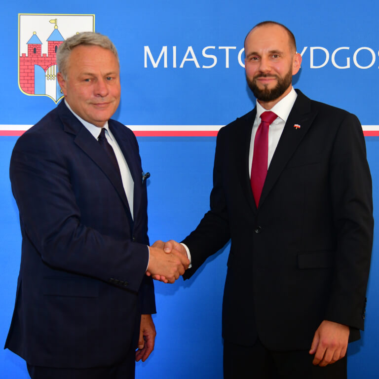 Spotkania konsula honorowego Michała Sowy z władzami Bydgoszczy i województwa